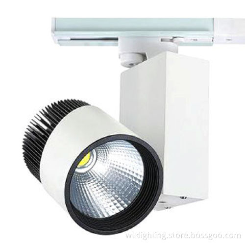30W LED COB Track Light with 85 to 240V AC Input Voltage